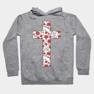 christian cross Hoodie